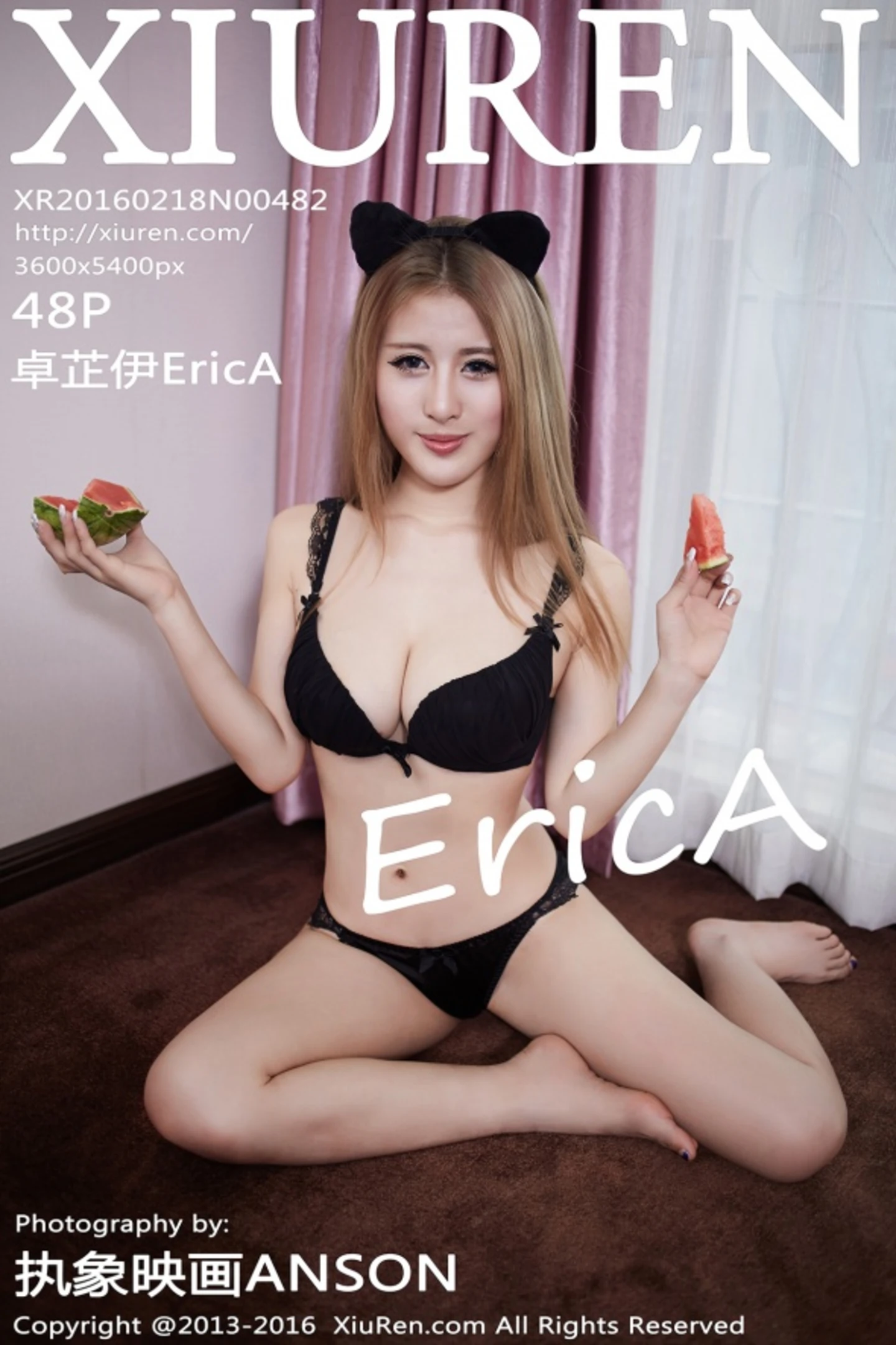 [XiuRen秀人网]No.482_波神嫩模卓芷伊EricA居家私房内衣系列豪乳美臀诱惑写真48P-秀人网 - XiuRen.Xyz
